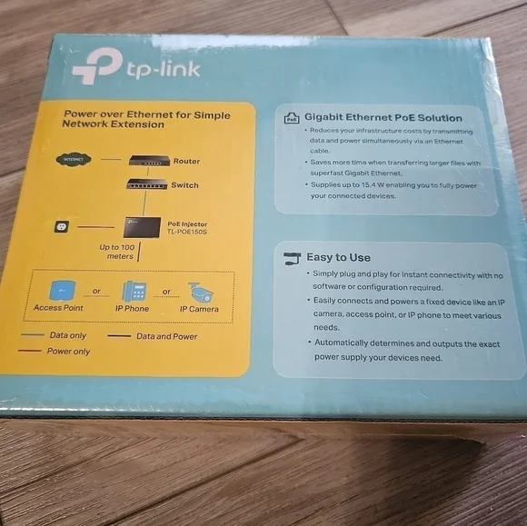 GIGABIT PoE Injector TP-LINK 802.3af - Picture 6 of 8